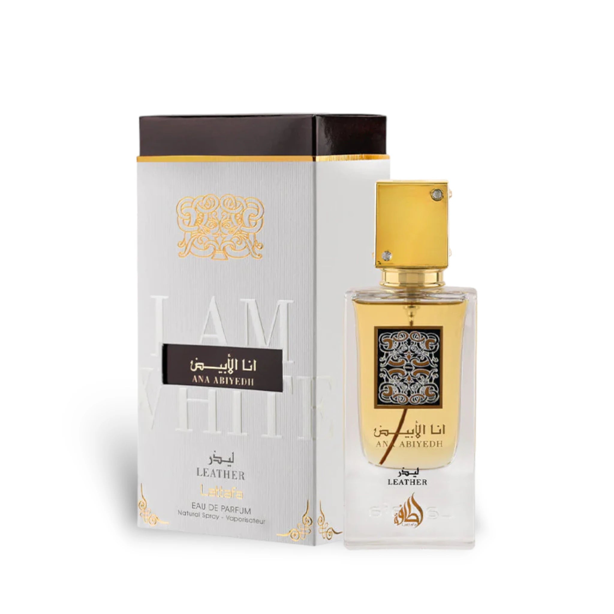 Lattafa I Am White Leather EDP | My Perfume Shop