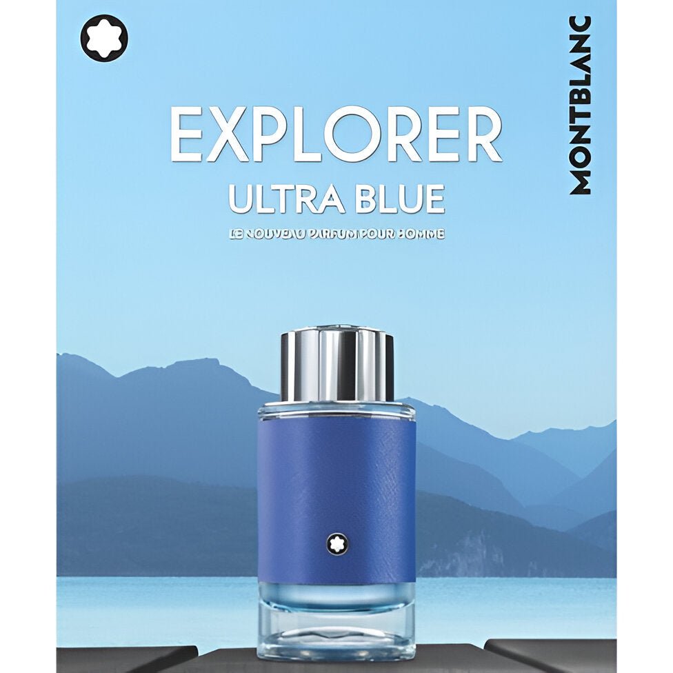 Mont Blanc Explorer Ultra Blue EDP Travel & Deodorant Set | My Perfume Shop