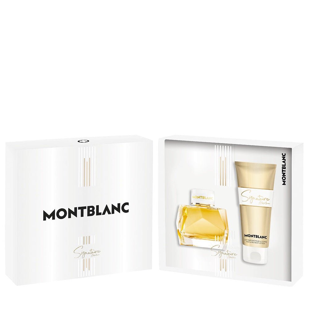 Mont Blanc Signature Absolue EDP & Body Lotion Set For Women | My Perfume Shop