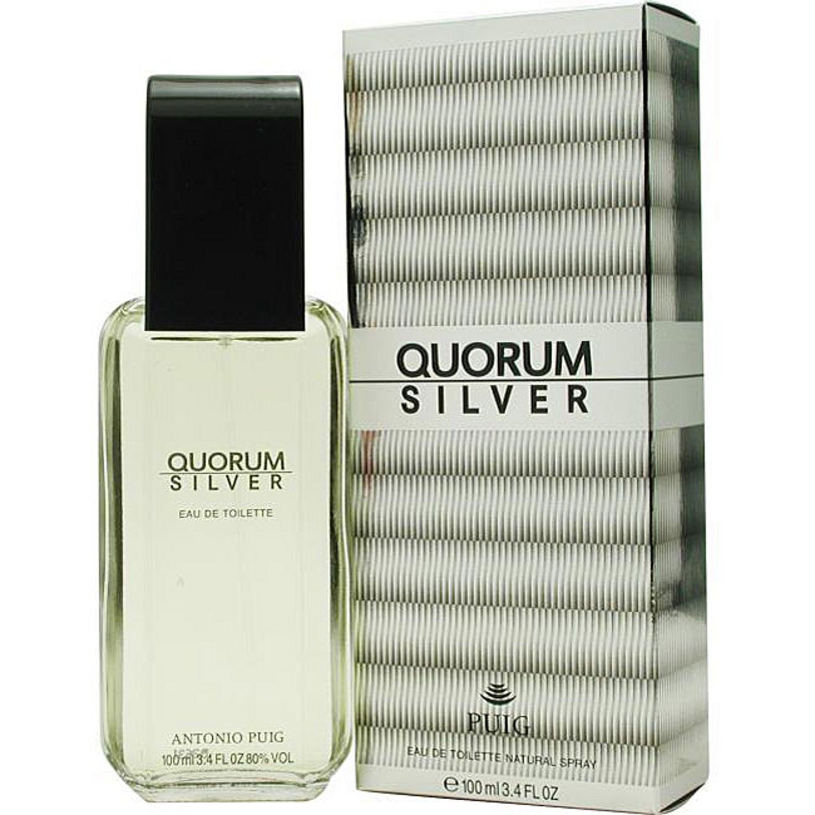 Antonio Puig Quorum Silver EDT For Men | My Perfume Shop