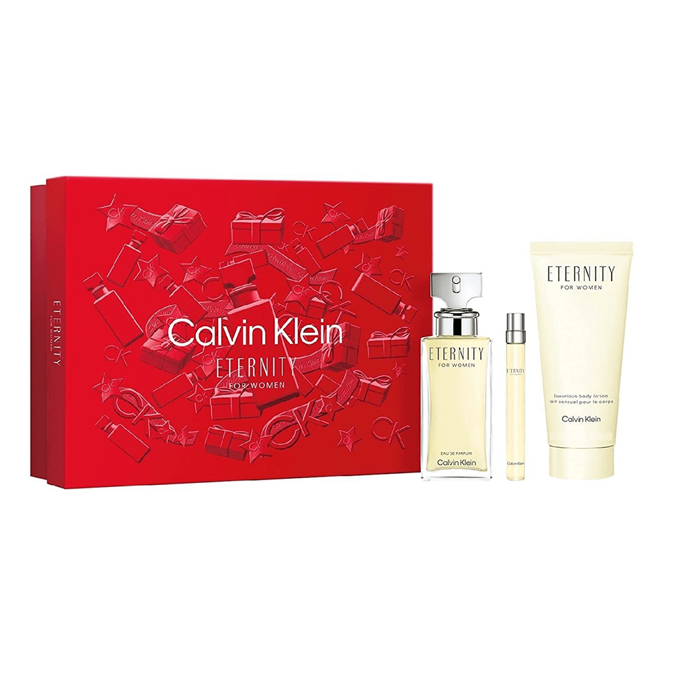 Calvin Klein Eternity EDP Body Lotion & Travel Set For Women | My Perfume Shop