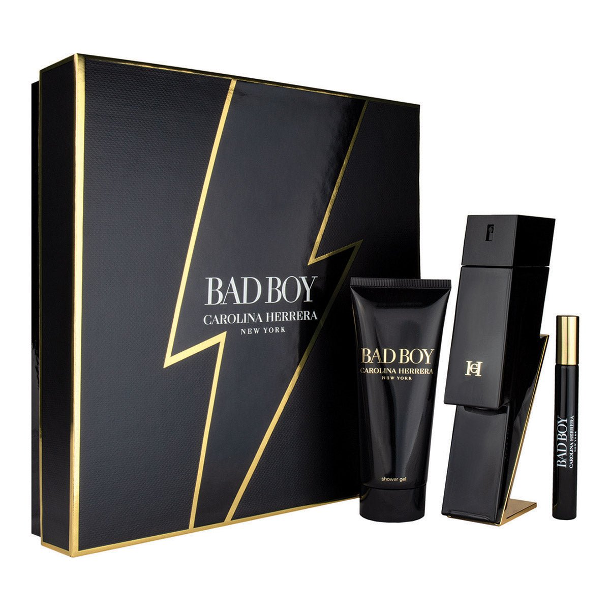 Carolina Herrera Bad Boy EDT Deluxe Gift Set | My Perfume Shop