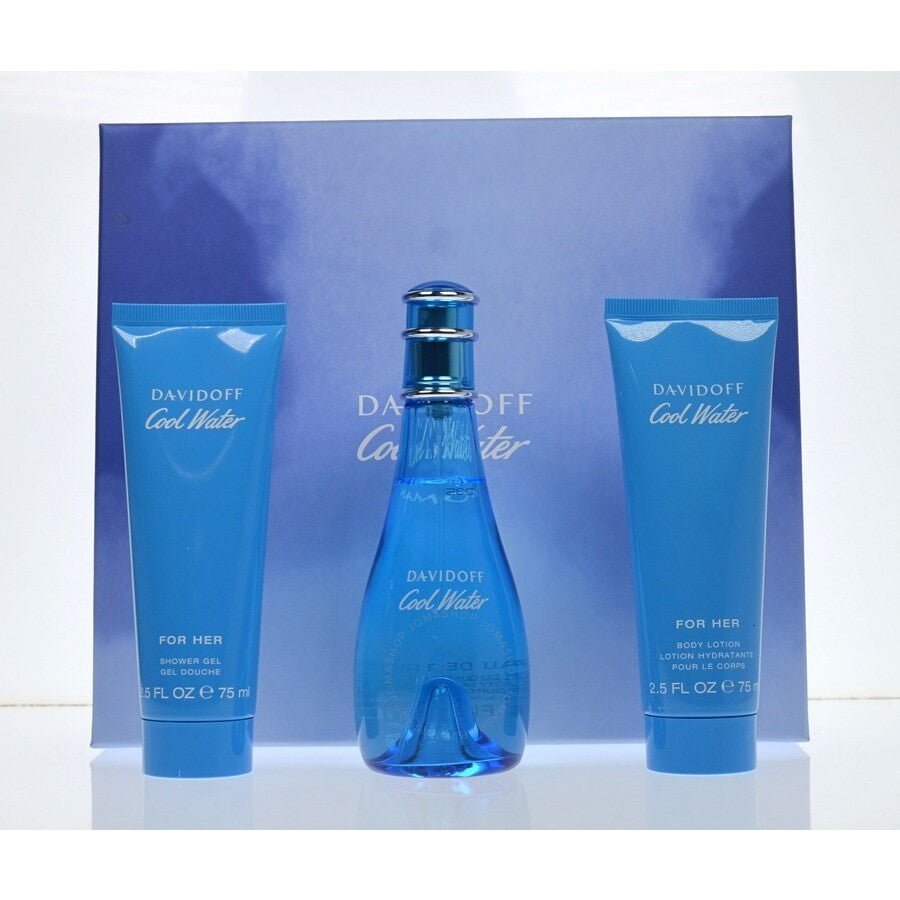 Davidoff Cool Water Woman Essence Trio Set | My Perfume Shop