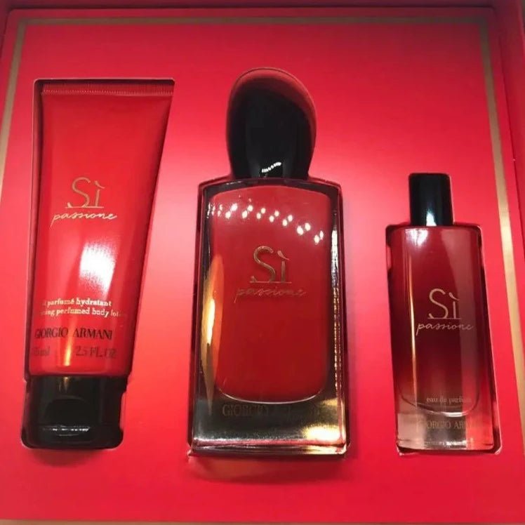 Giorgio Armani Si Passione EDP Body Lotion Set | My Perfume Shop