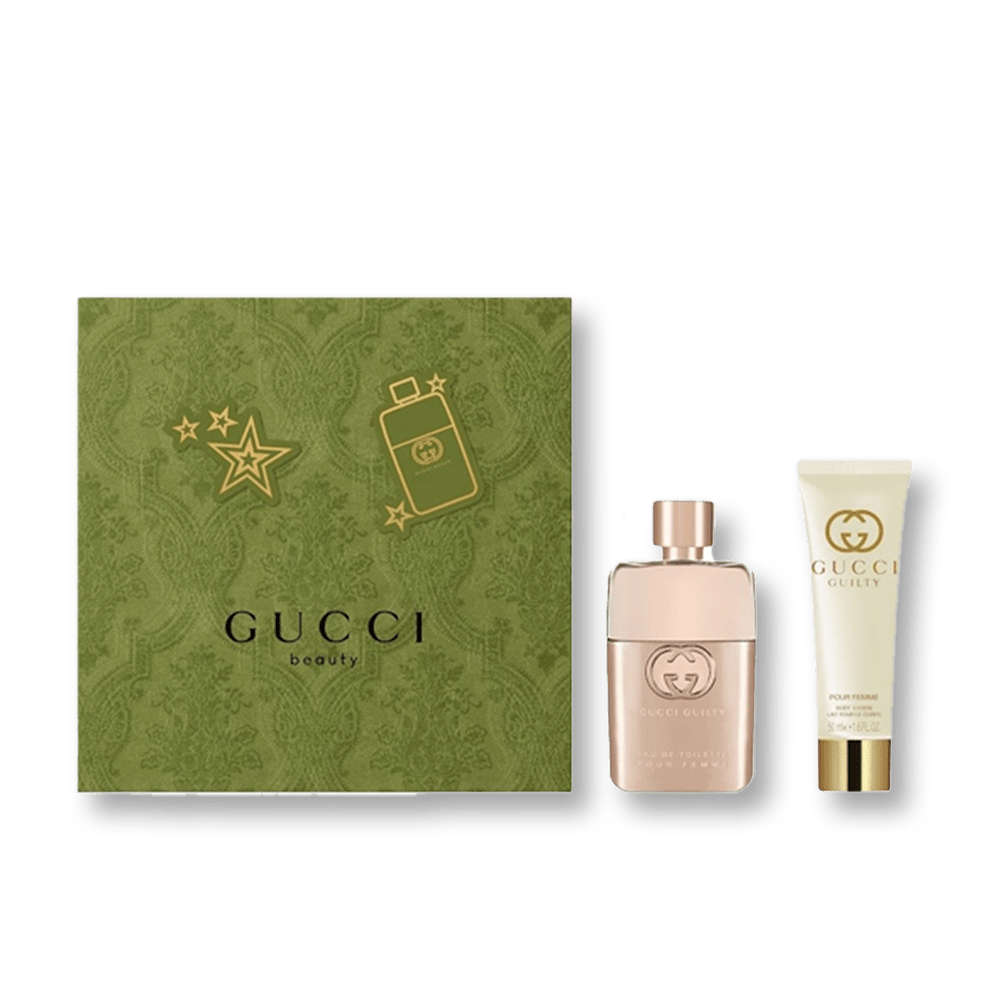 Gucci Guilty Pour Femme EDP & Body Lotion Duo Set | My Perfume Shop