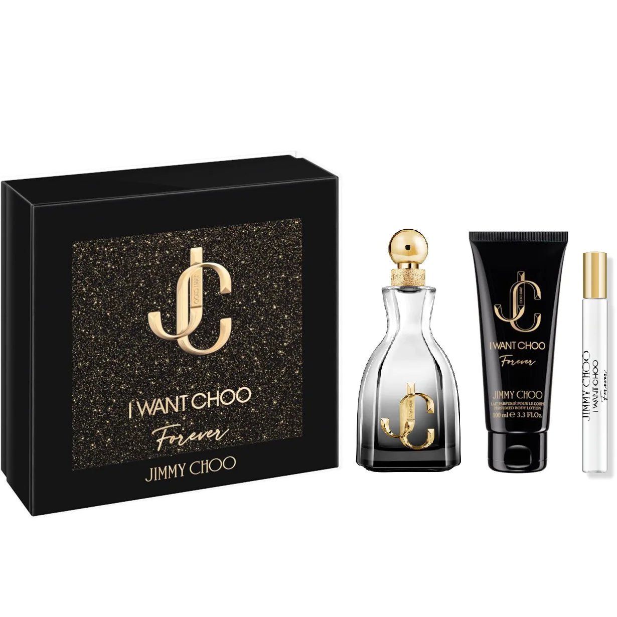 Jimmy Choo I Want Choo Forever EDP Body Lotion Indulgence Set | My Perfume Shop