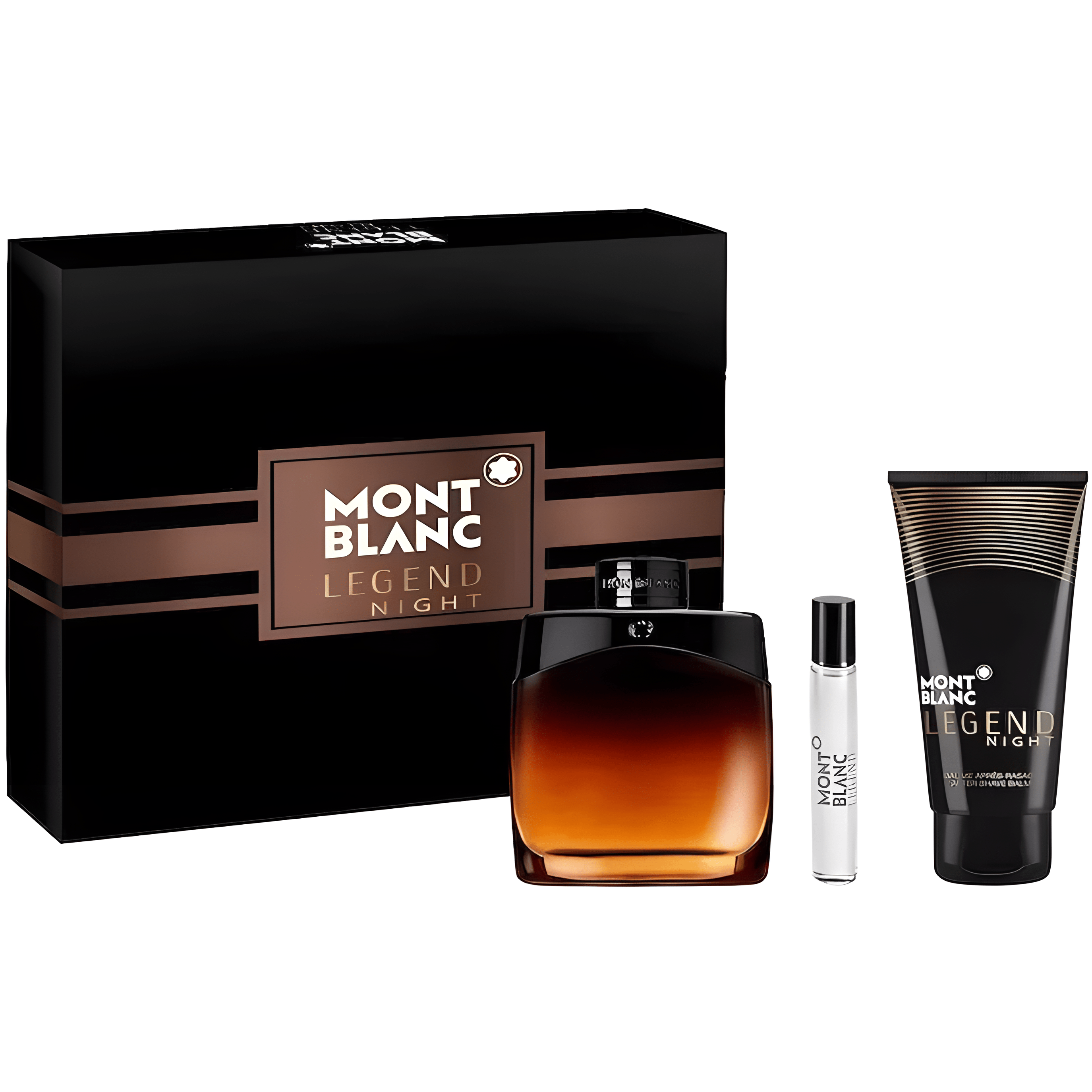 Mont Blanc Legend Night EDP After Shave Balm Travel Set | My Perfume Shop