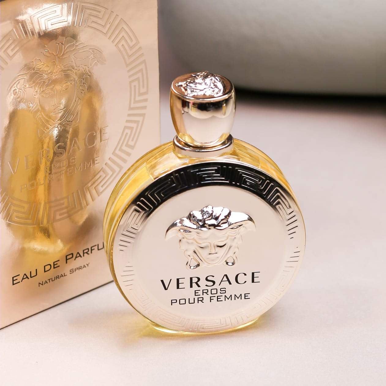 Versace Eros Pour Femme Luxurious Signature Pouch Set | My Perfume Shop